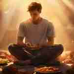 Meditation for bing eating