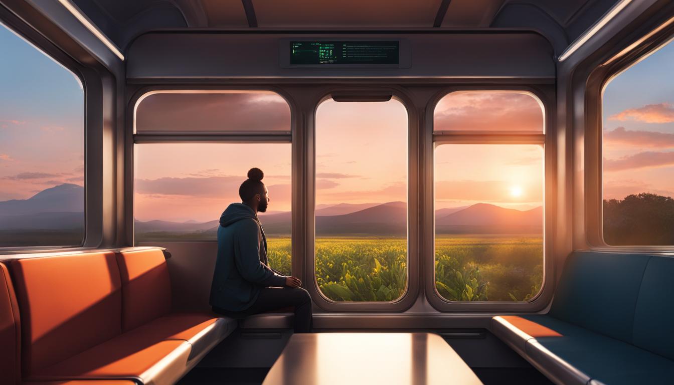 Zen train journey